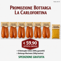 Promo Bottarga Groß — 6 ganze Bottarghe + gemahlen