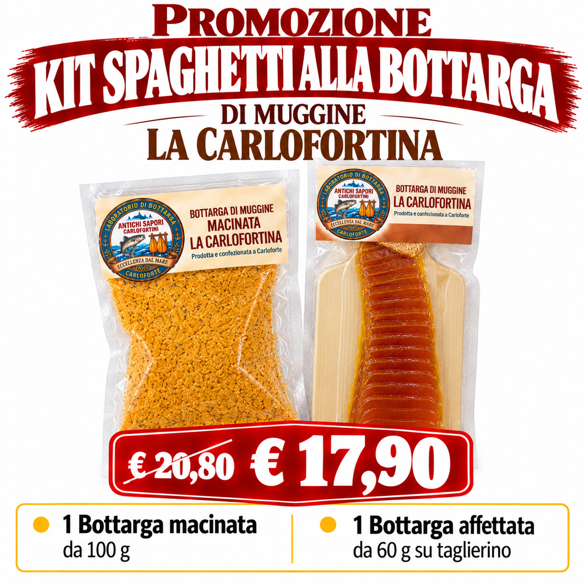 Kit Spaghetti à la poutargue